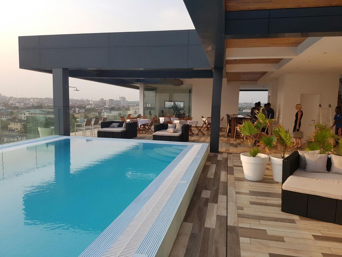 Suncity Hotel Apartment Accra Bagian luar foto