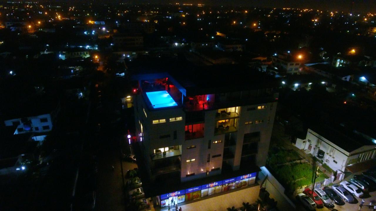 Suncity Hotel Apartment Accra Bagian luar foto