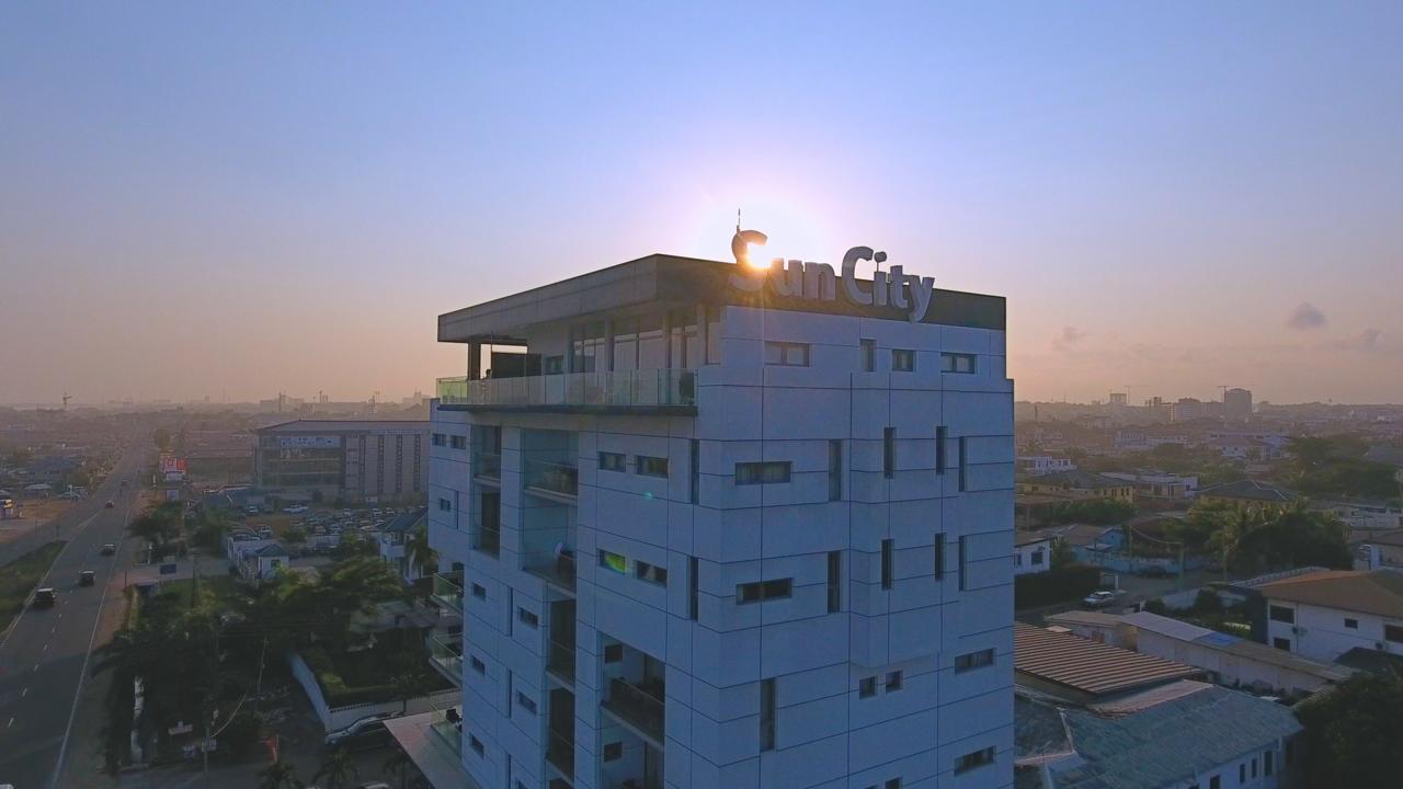Suncity Hotel Apartment Accra Bagian luar foto