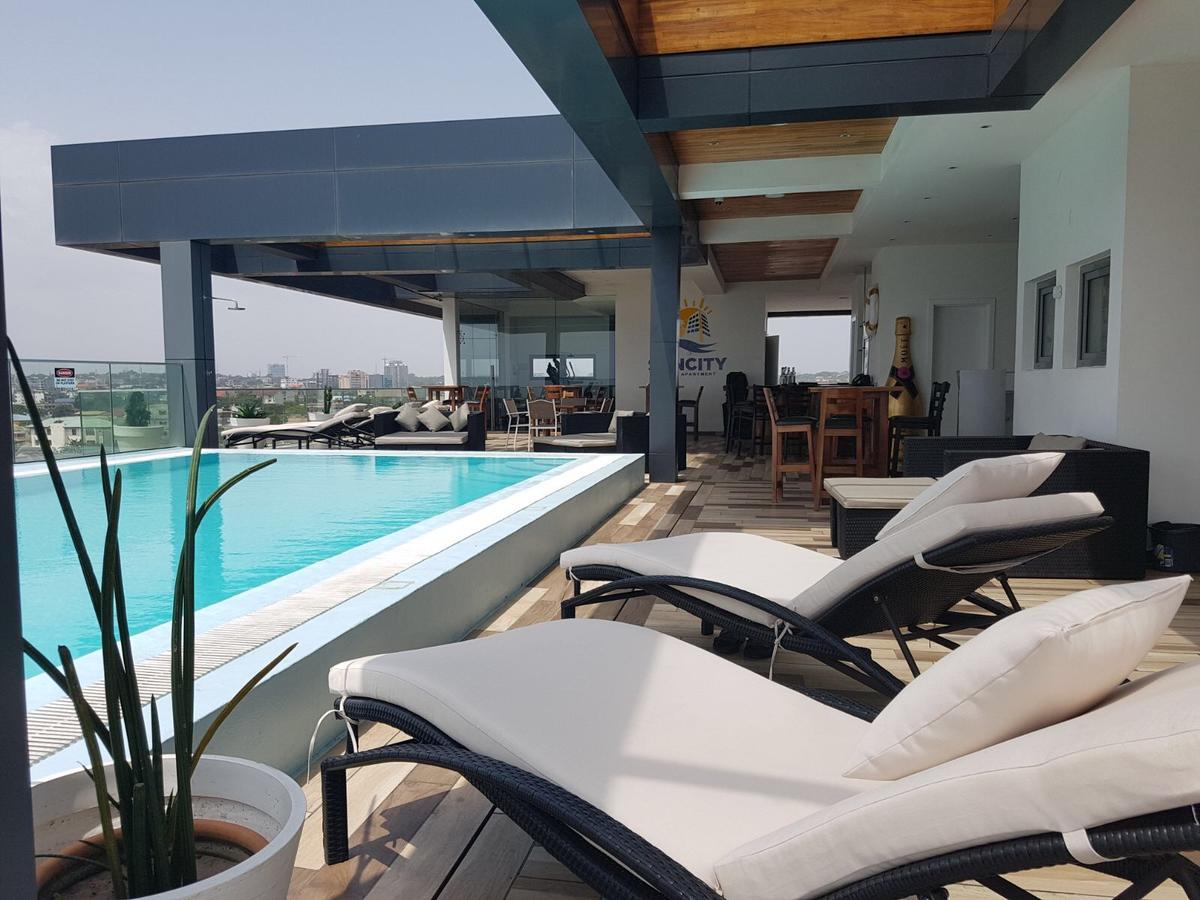 Suncity Hotel Apartment Accra Bagian luar foto